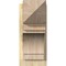 Ekena Millwork Merced Rough Sawn Arts and Crafts Outlooker, Douglas Fir, 8"W x 18"D x 18"H OUT08X18X18MRC03RDF - alternate 2